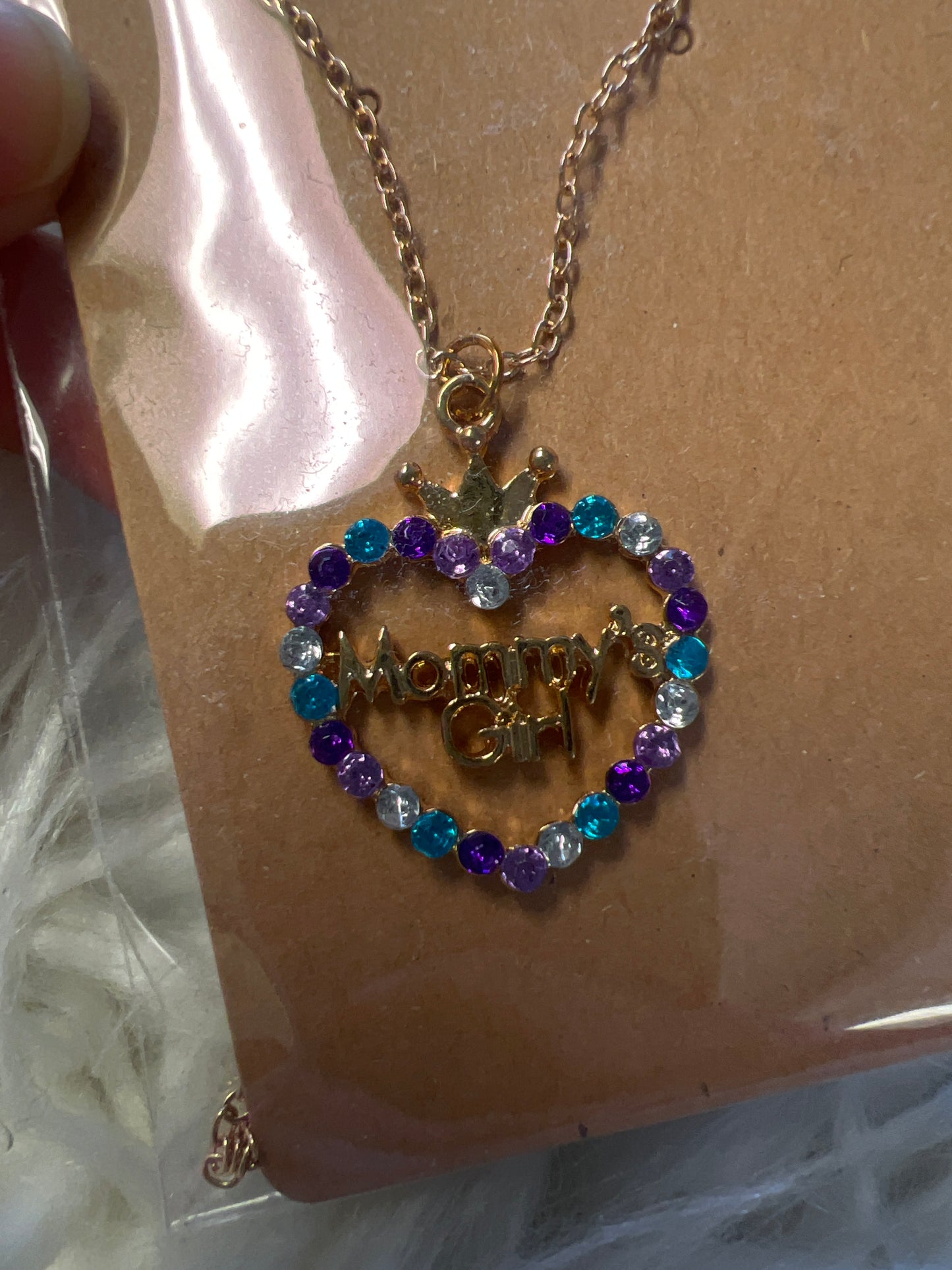 New mommy’s girl necklace