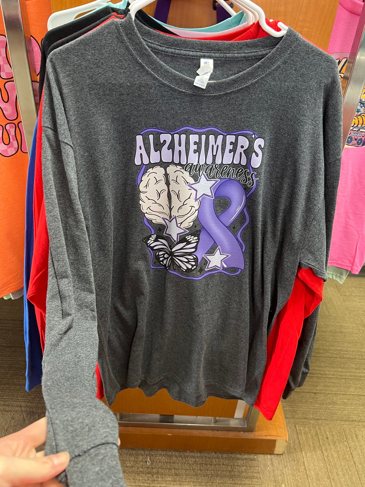 Ready to ship out extra large long sleeve