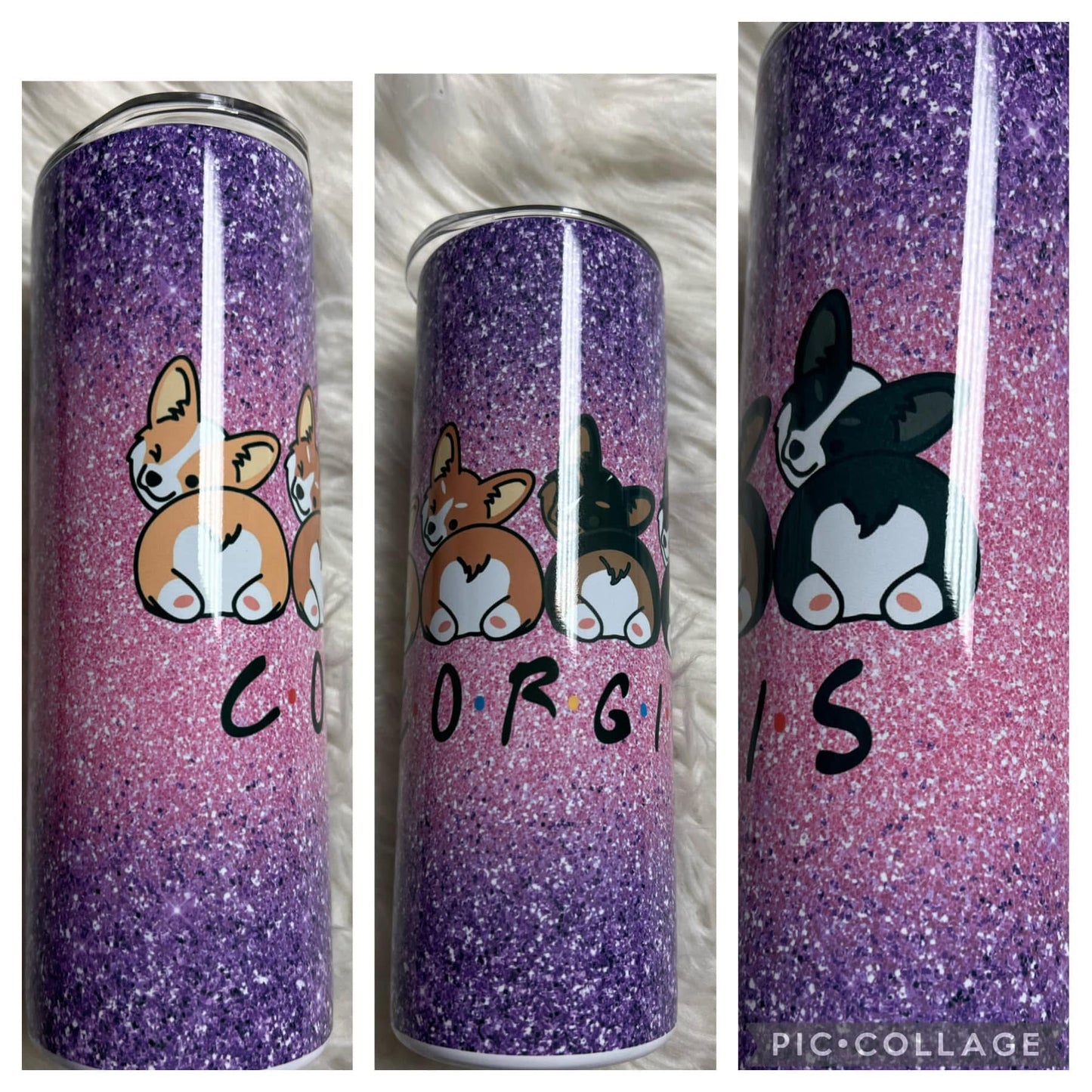 20 ounce Tumblr corgi