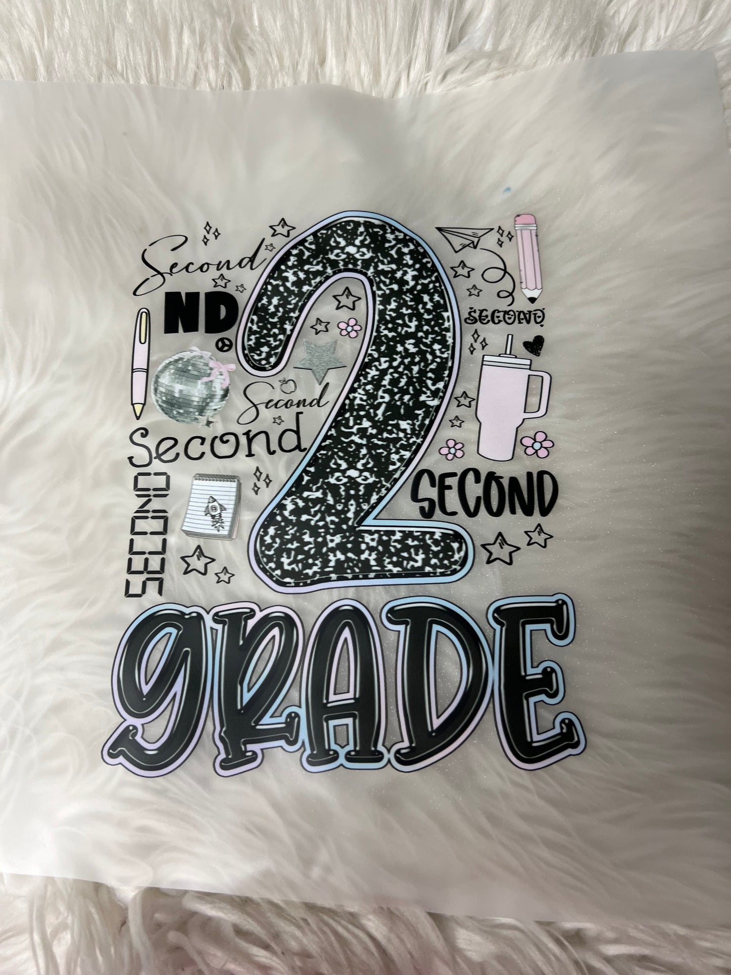 DTF print second grade
