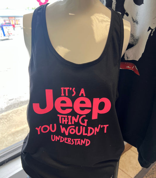 New ladies next level, Razorback tank top
