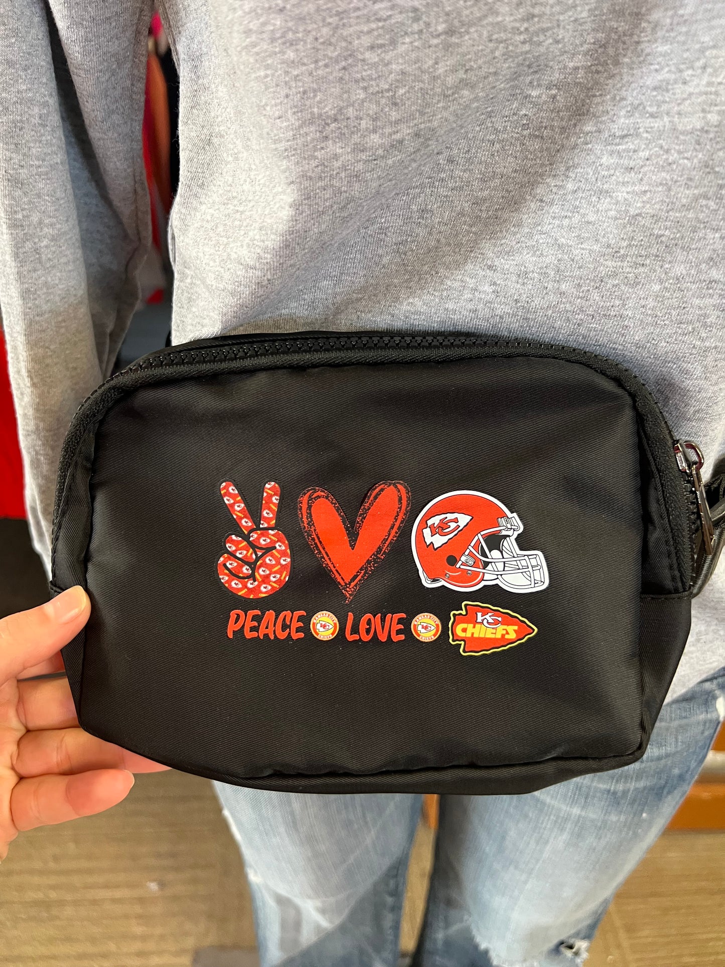 New zipper wasted bags adjustable