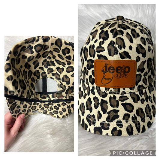 New hat leopard