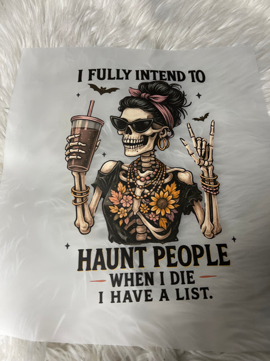 New DTF  Halloween