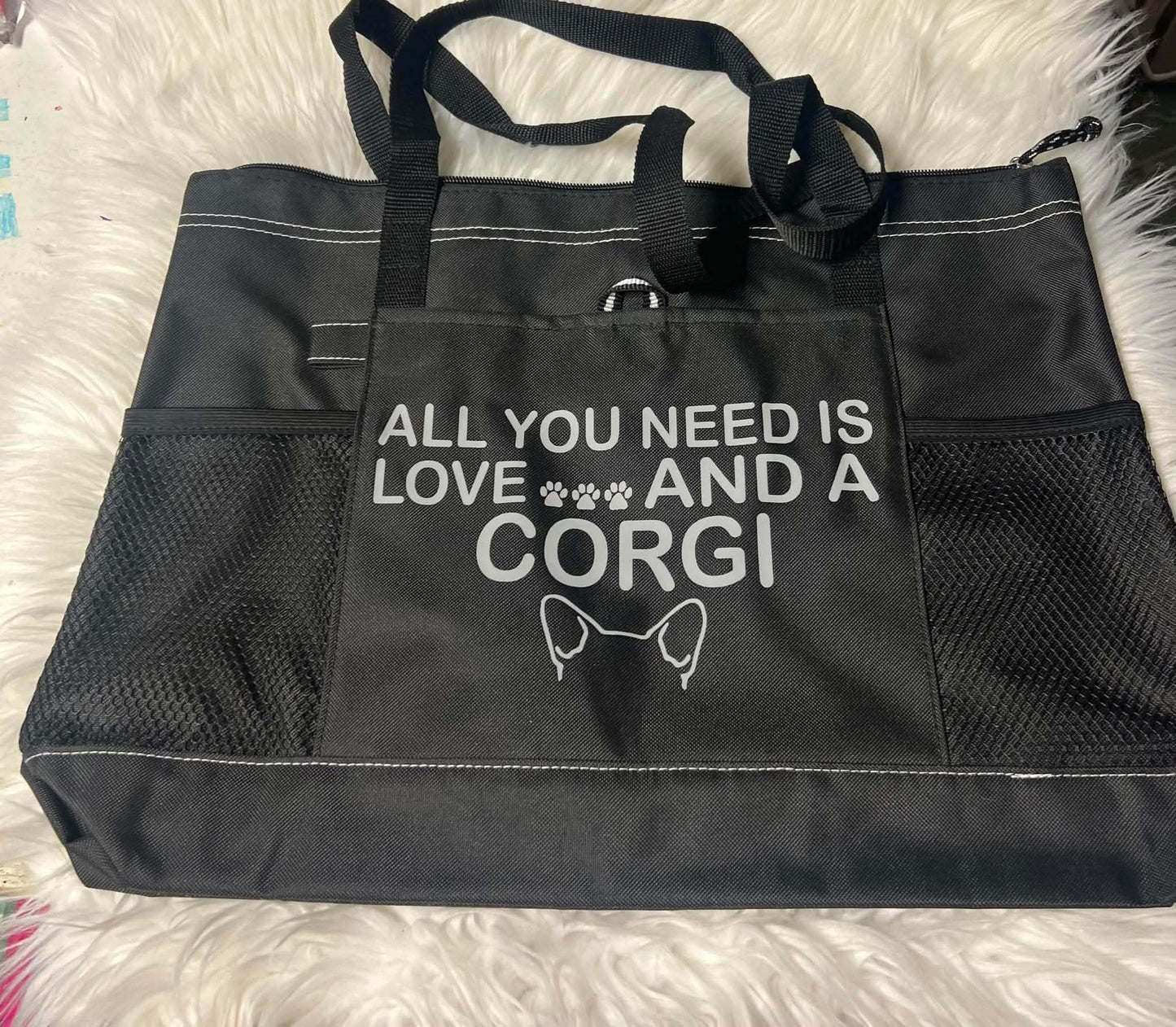 New tote bag corgi