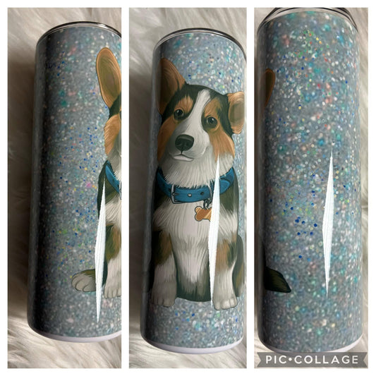 20 ounce Tumblr corgi