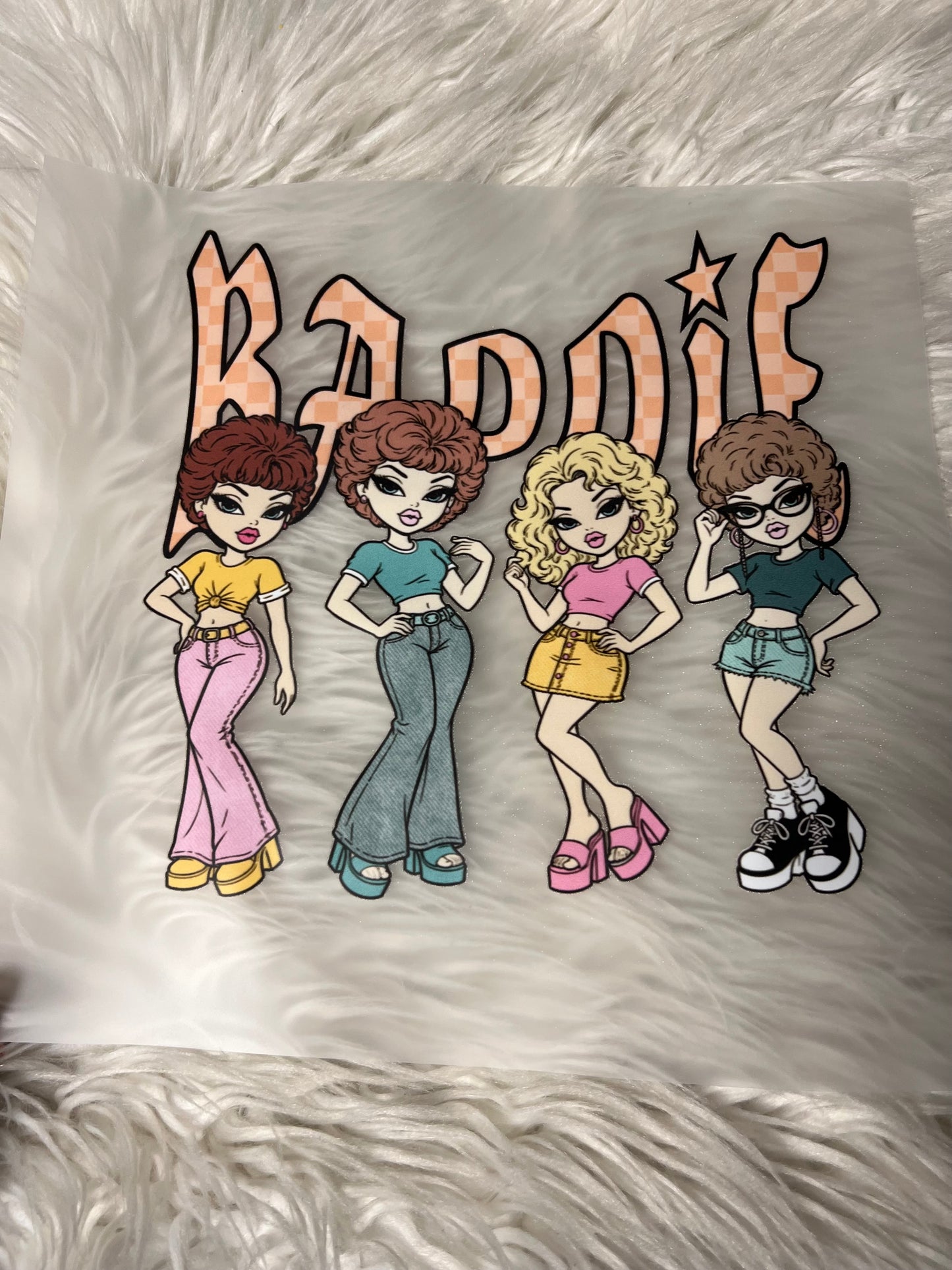 New DTF baddie dolls 