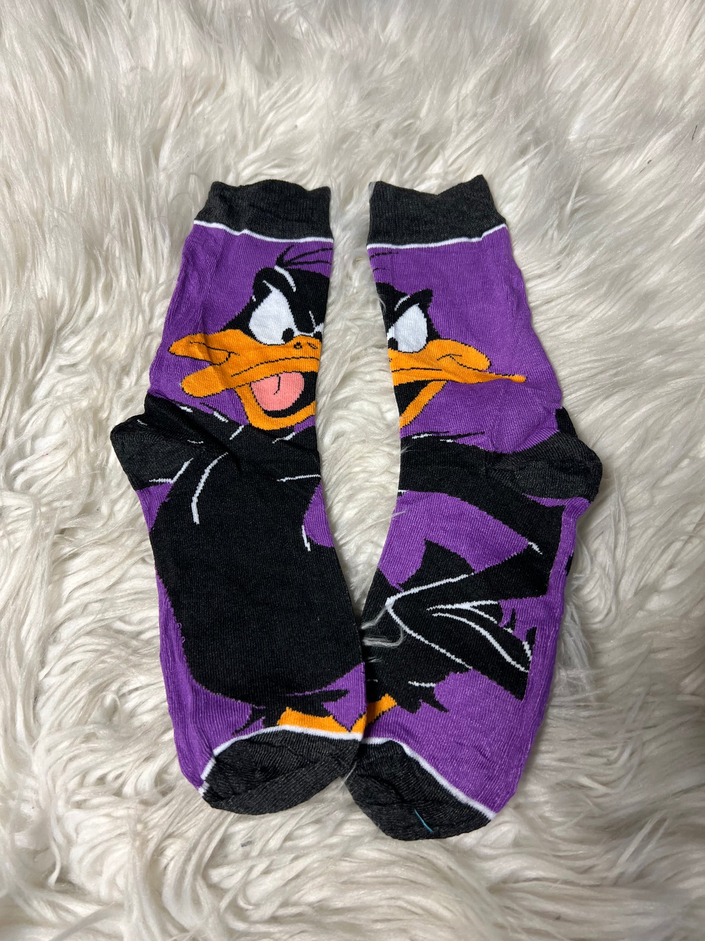New adult one size graphic socks