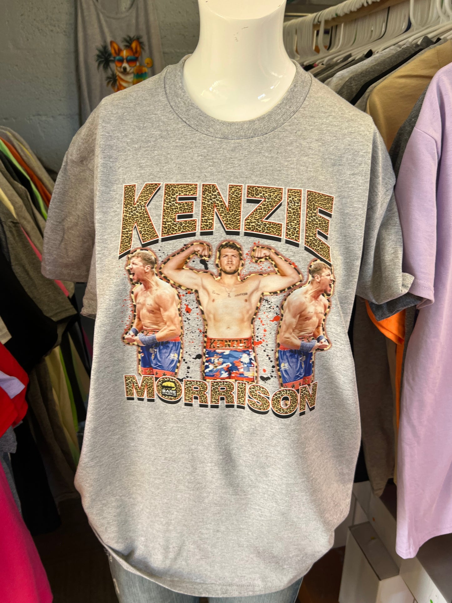 Kenzie Morrison unisex adult, crewneck sweatshirt, Gilden