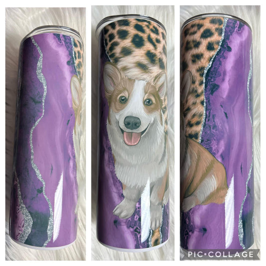 20 ounce Tumblr corgi