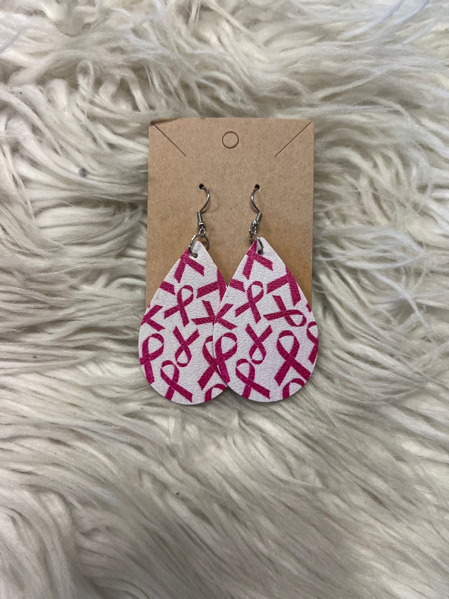 New faux, leather breast cancer