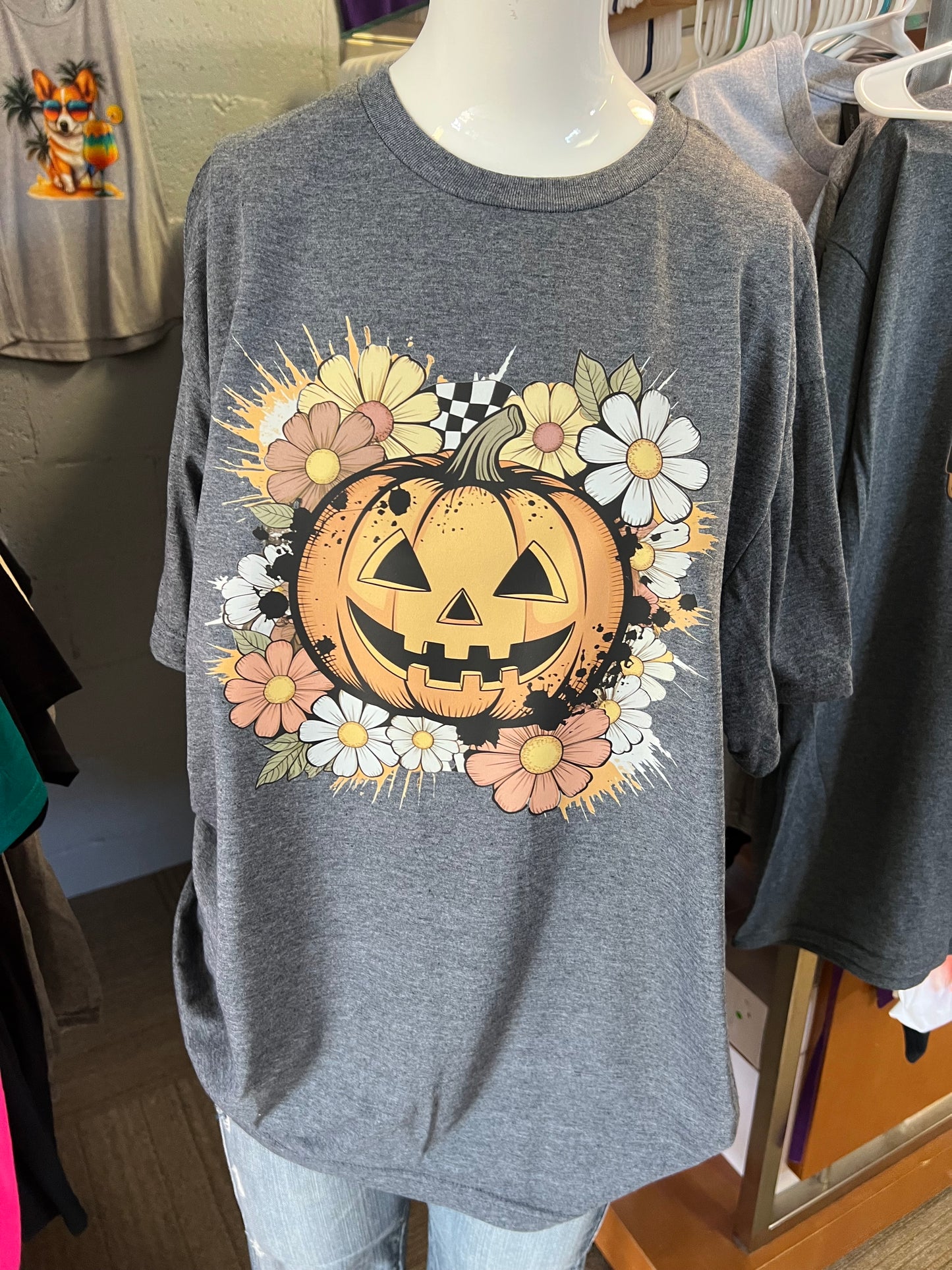 New unisex T-shirt pumpkin