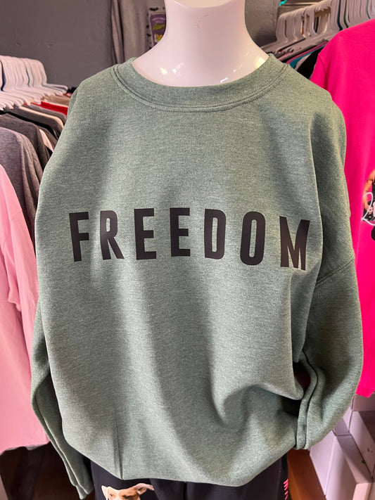 New unisex green freedom Charlie