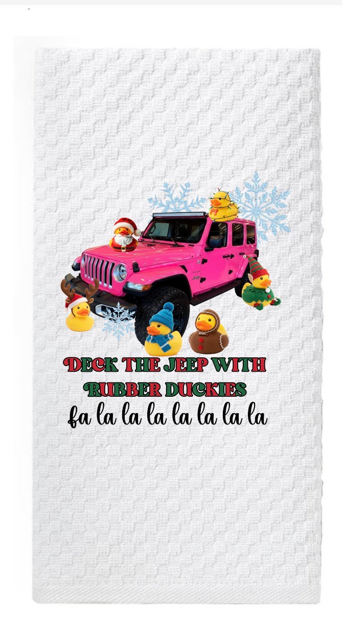 Decorative hand towel