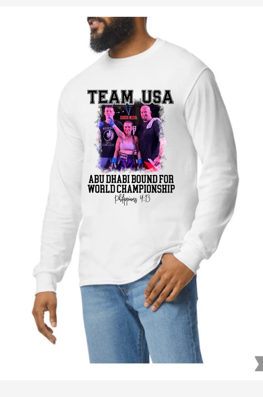 Aryanna Kimball unisex Gilden adult long sleeve T-shirts