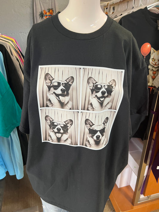 New  unisex T-shirt corgi