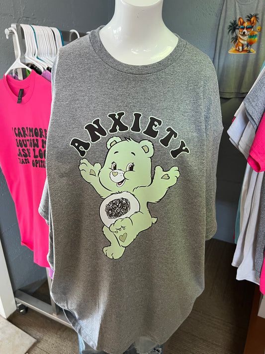 Brand, new unisex, anxiety, gilded T-shirt mint