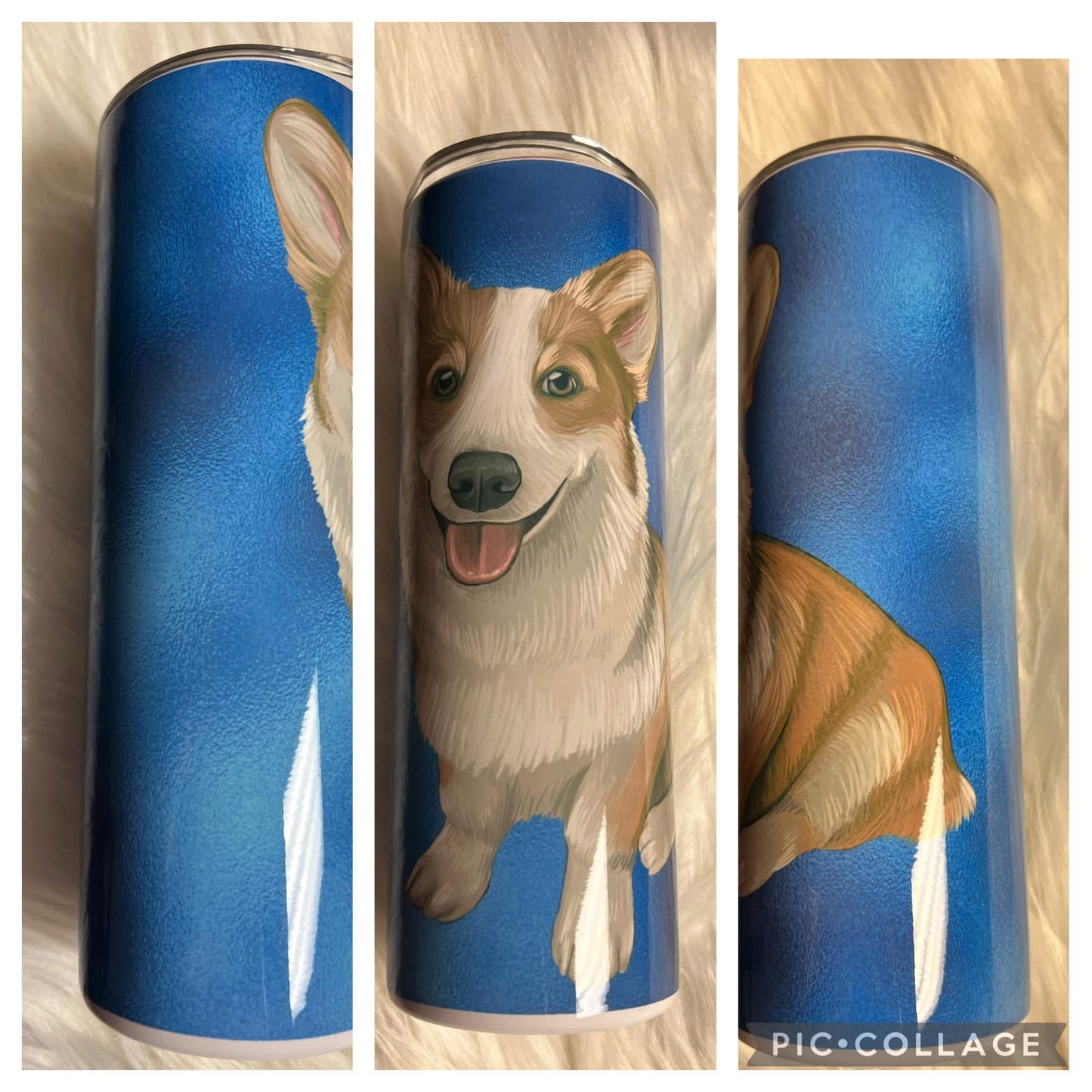 20 ounce Tumblr corgi