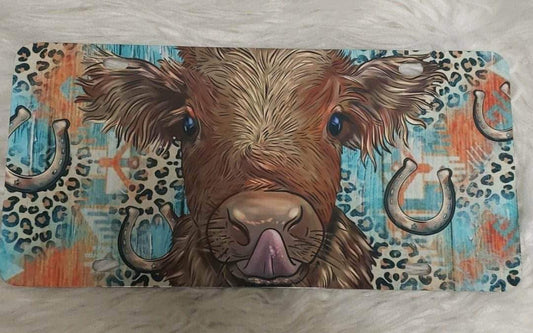 New vanity plate cow