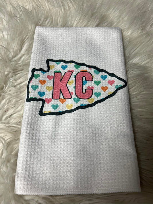 Decorative hand towel football