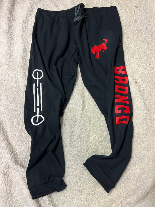 New unisex jerzees bottoms black