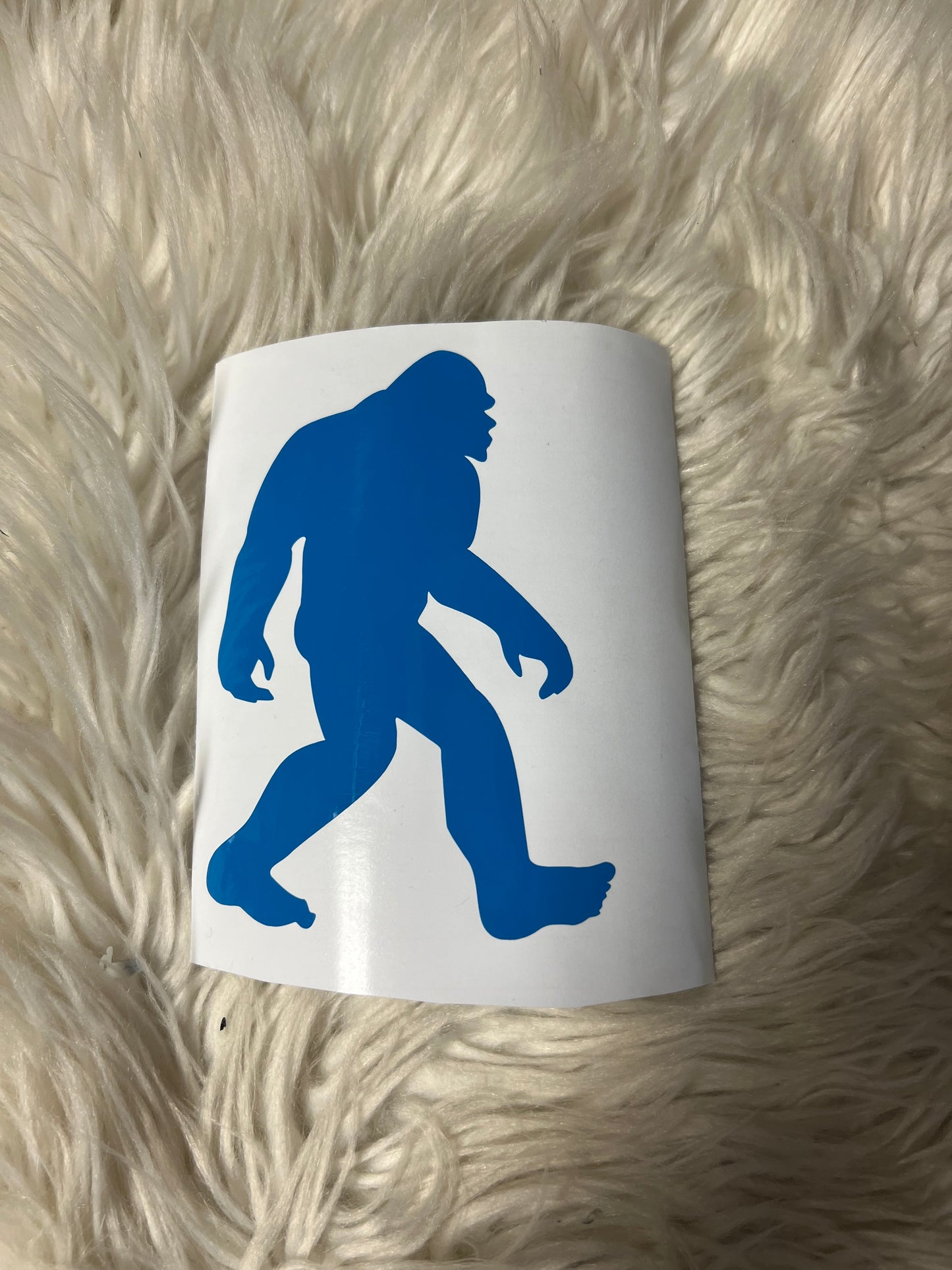 decal Sasquatch blue