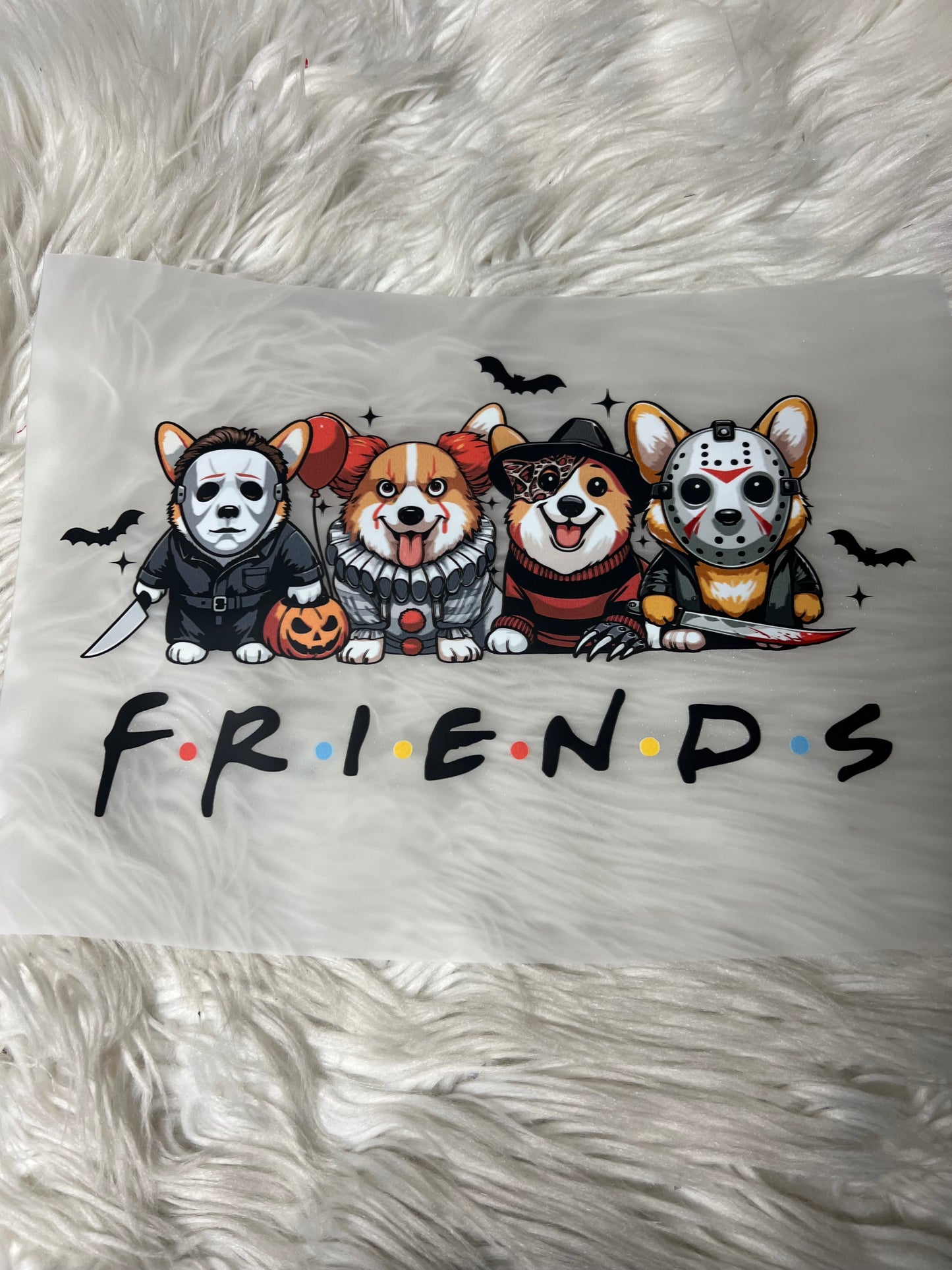 New DTF corgi Halloween