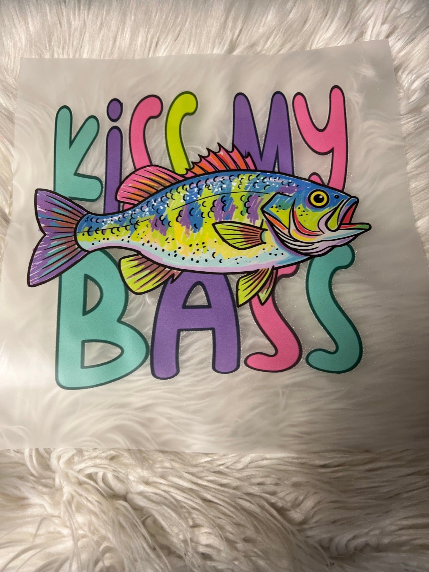 New DTF funny kiss my bass
