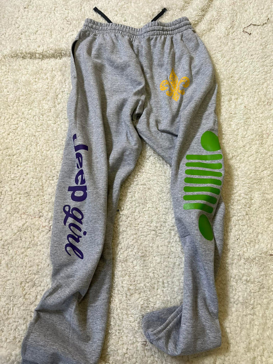 New unisex jerzees bottoms gray