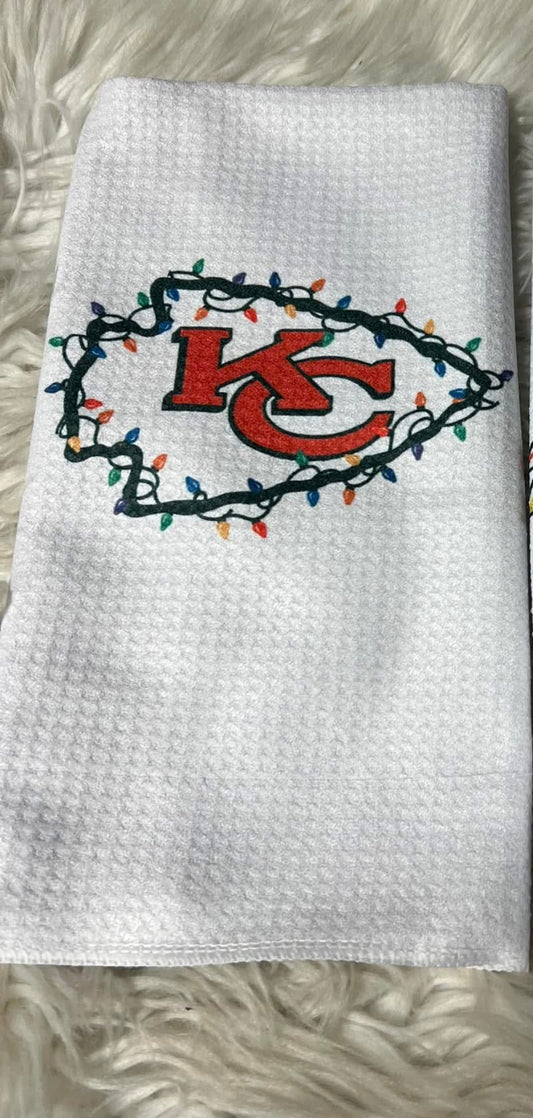 Decorative hand towel football