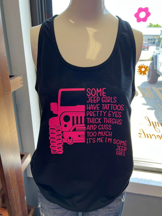 New ladies next level, Razorback tank top