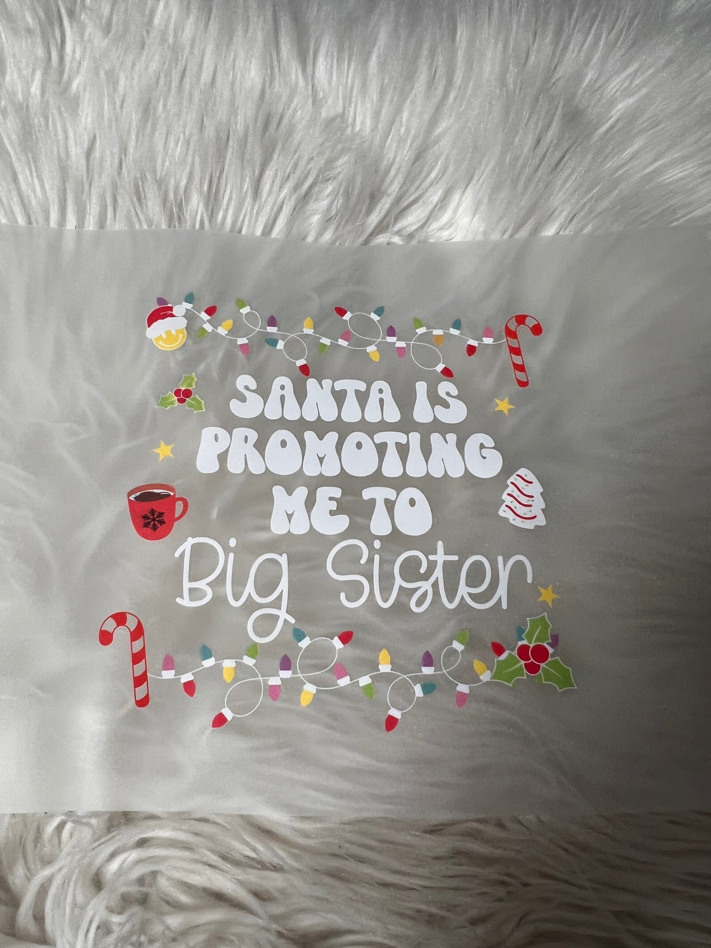 New DTF Christmas big sister again