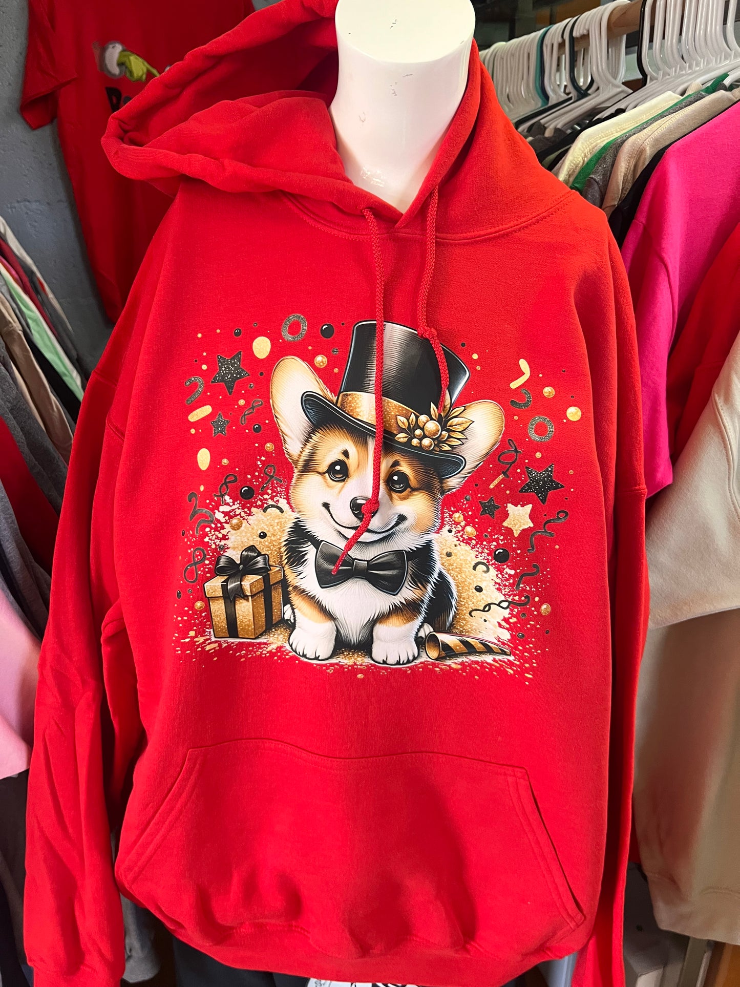 New unisex corgi New Year’s