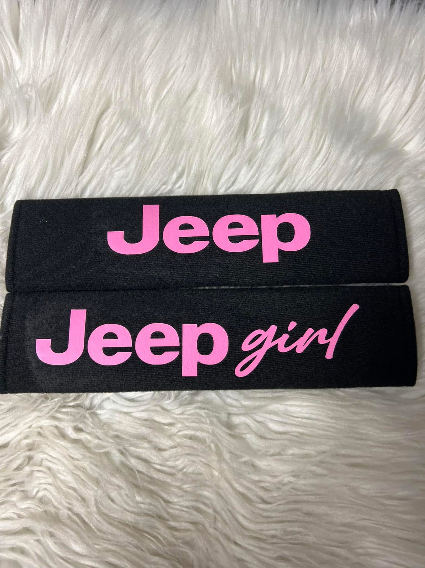 New seatbelt covers