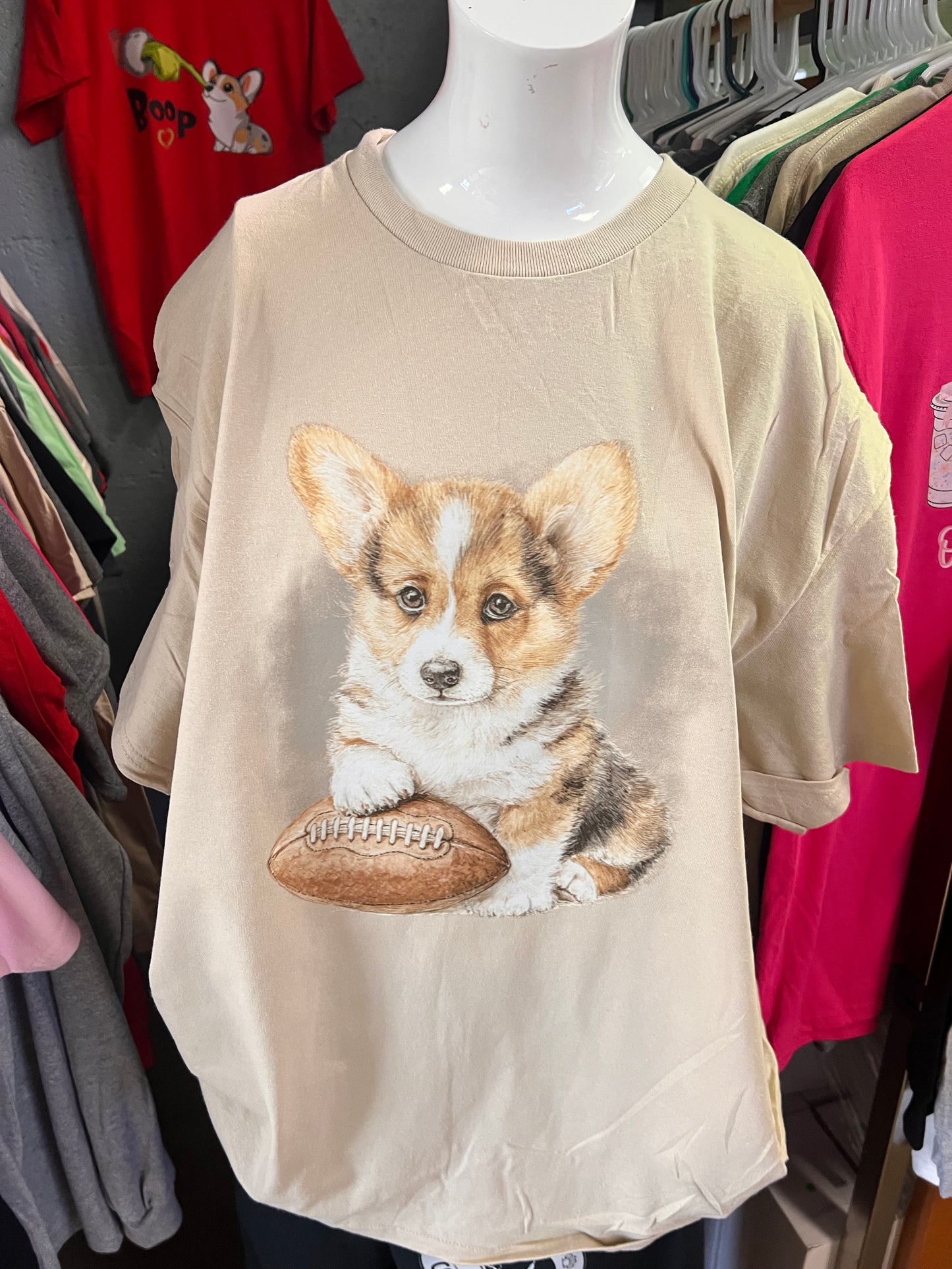 New unisex corgi football