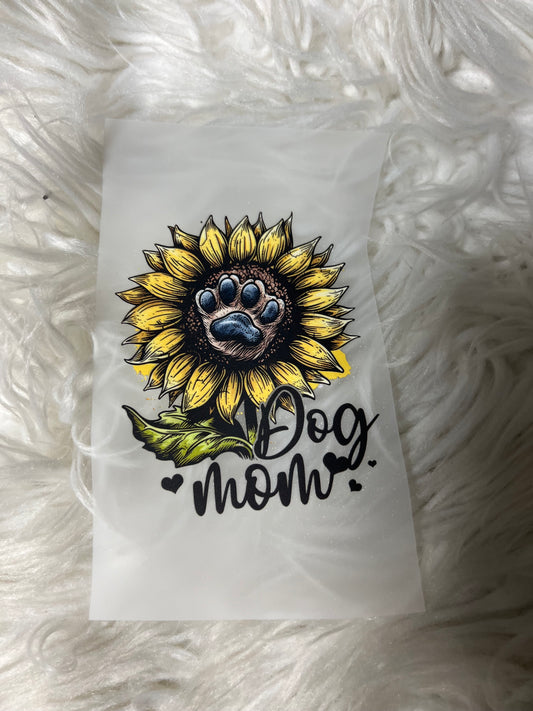 New DTF sunflower dog, Mom