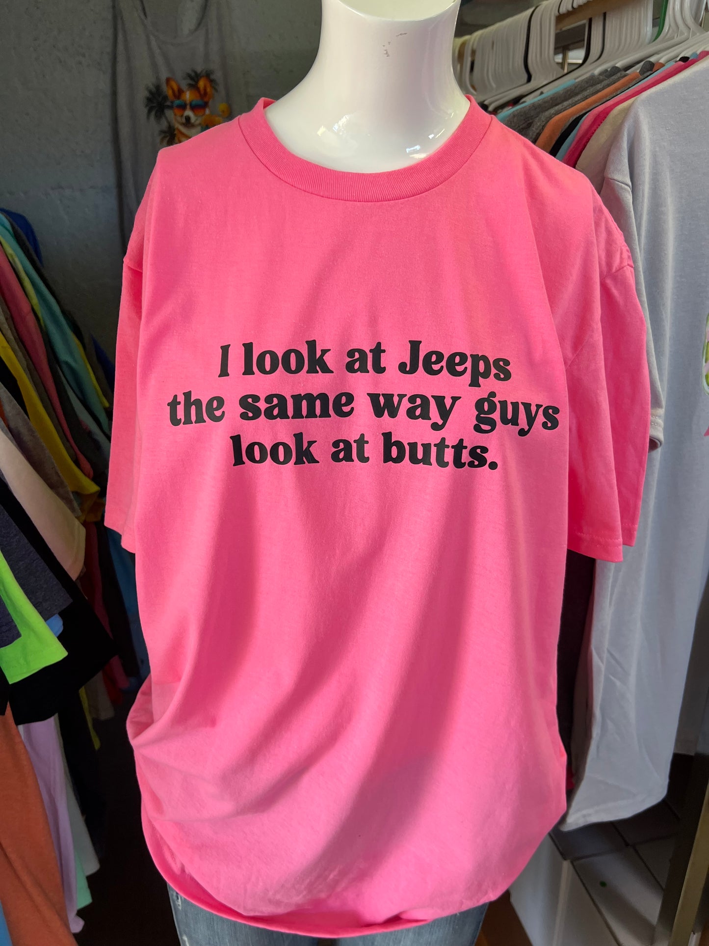 New unisex T-shirt I look at  the same way guys look at that
