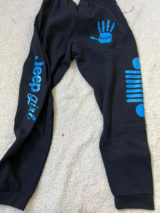 New unisex jerzees bottoms black