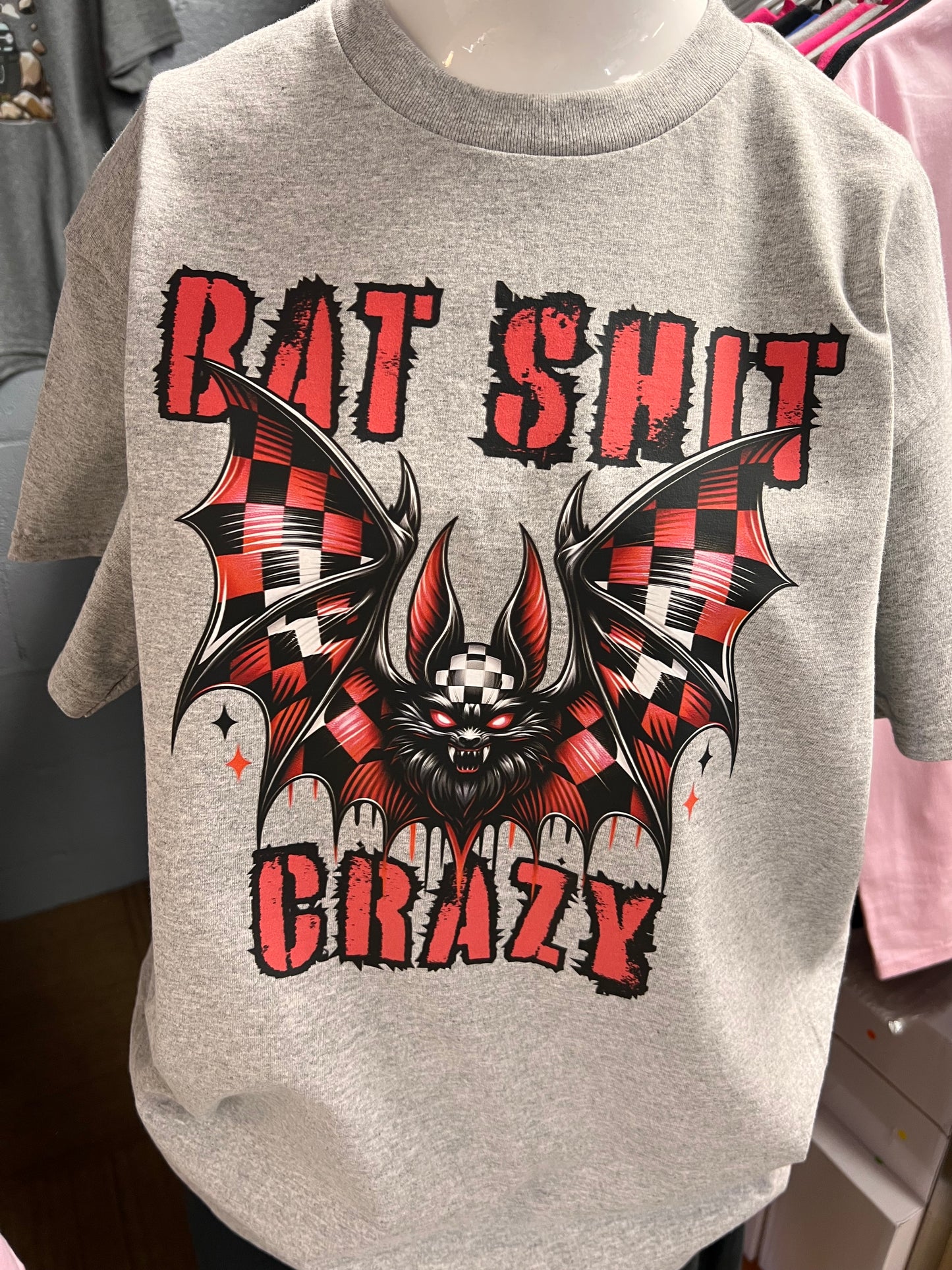 New unisex bat shit crazy 