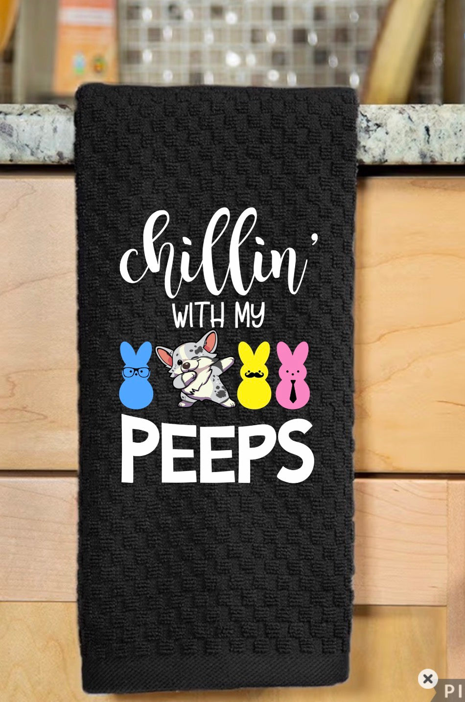Decorative hand towel