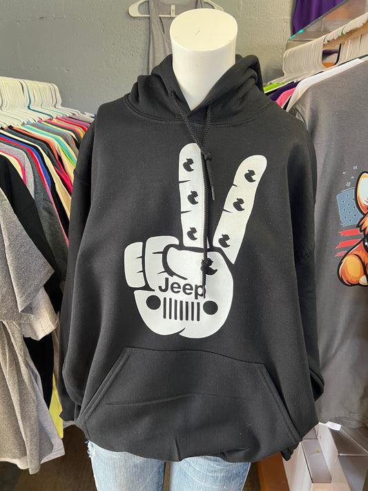 unisex  4 x 4 hoodie