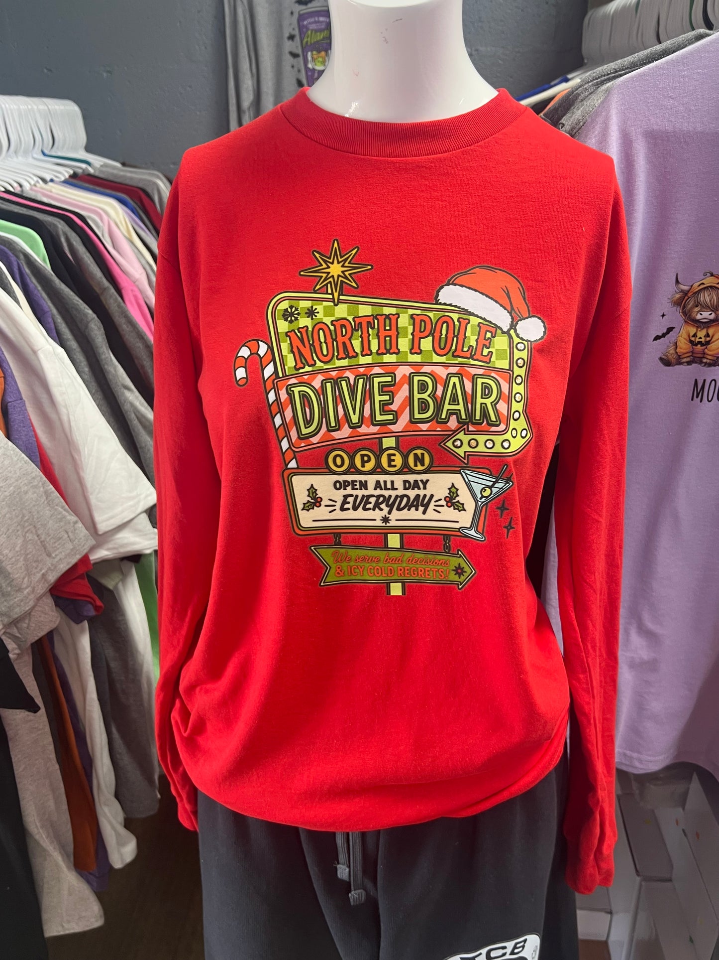 Ready to ship out Gildan small long sleeve