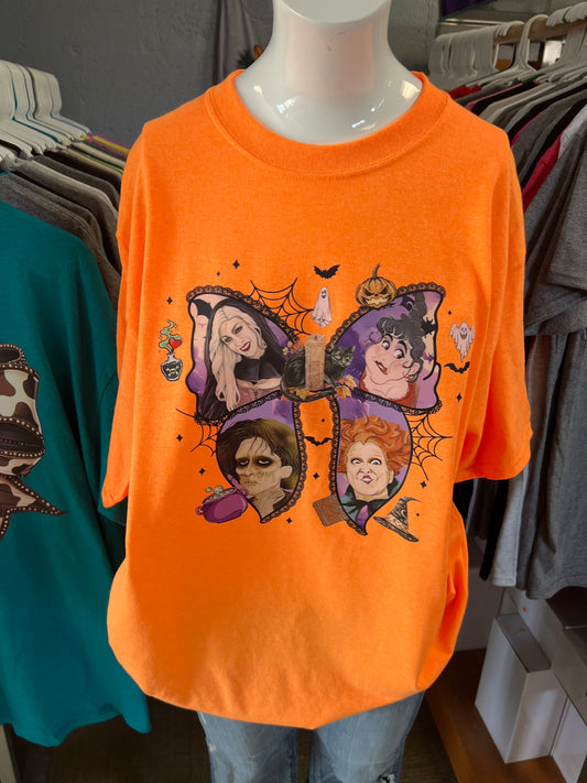 New  unisex T-shirt hocus-pocus bow