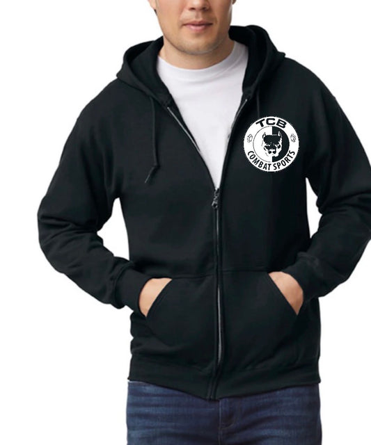 TCB unisex Gilden adult zip up hoodie