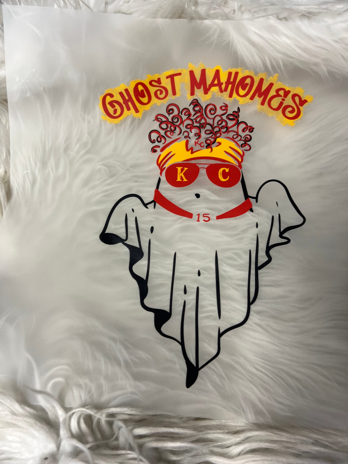 New DTF football ghost