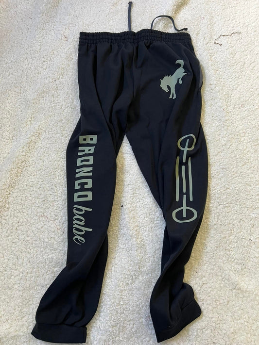 New unisex jerzees bottoms black