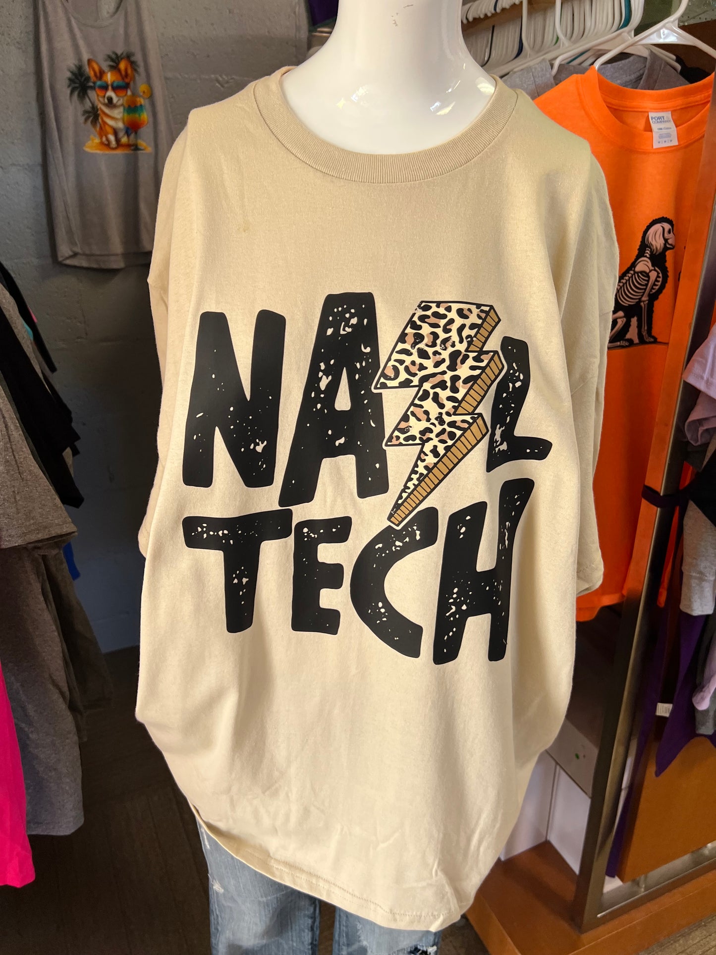 New  unisex T-shirt nail