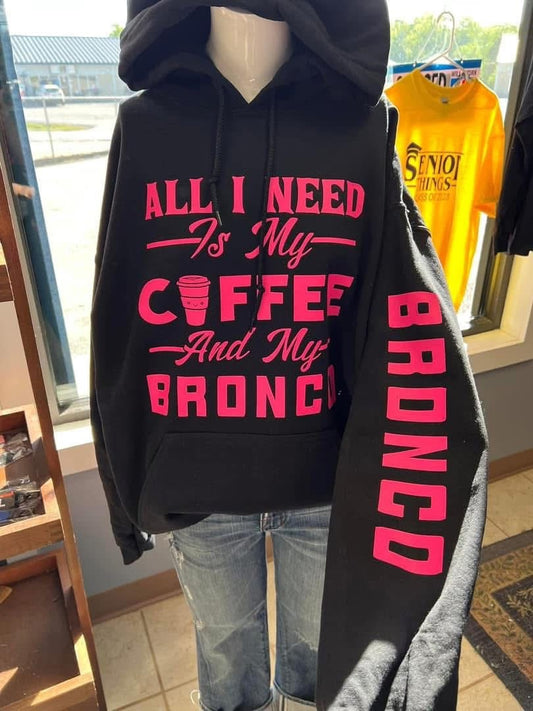 unisex  4 x 4 hoodie black