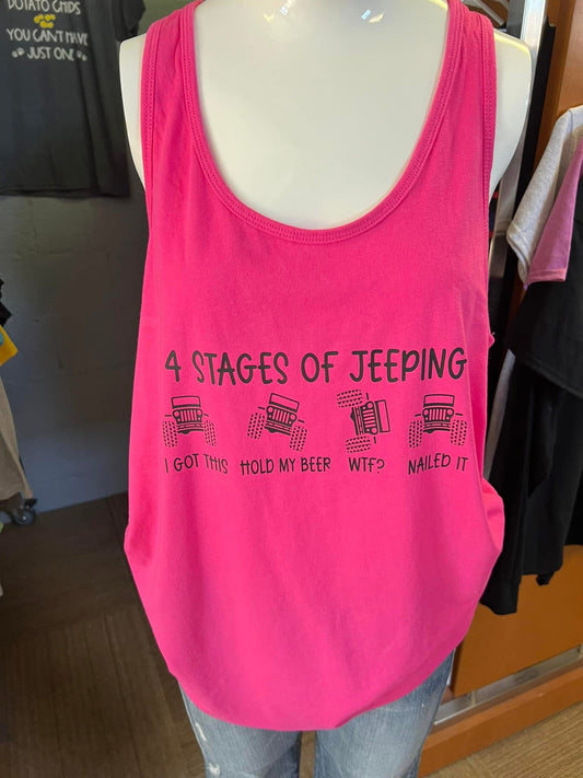 New ladies next level, Razorback tank top