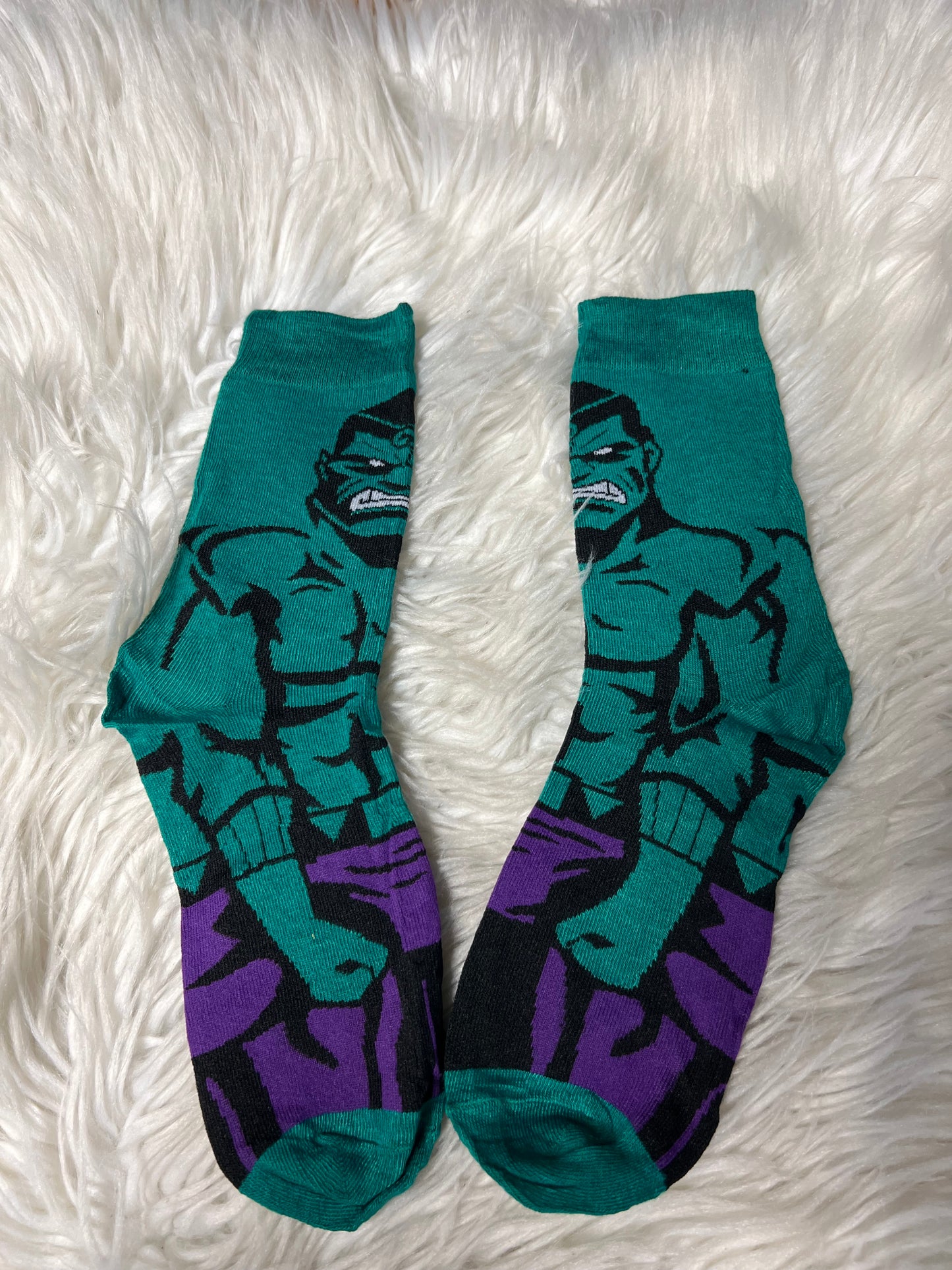 New adult one size graphic socks